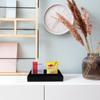 Coffee Bar Storage Box Office Trash Can Tea Bag Holder Condiment Seasoning Glasses