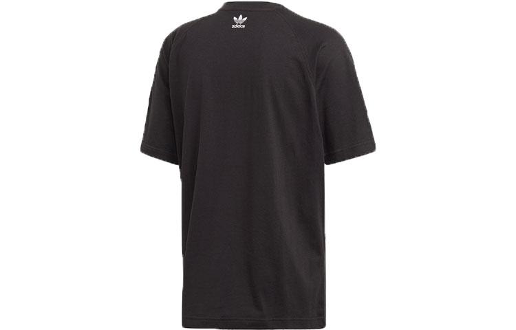 adidas Originals Men's Big Trefoil Boxy Tee Black FM9904