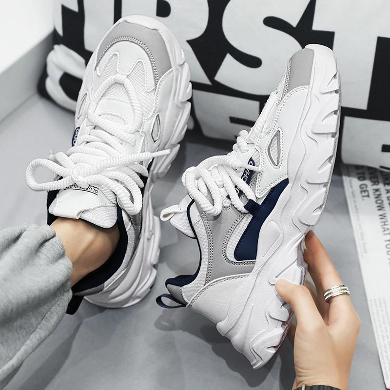 Pánské Boty Tenisky pánské ležérní Pánské Boty tenis Luxusní boty Trenér Závody Prodyšné Boty módní běžecké Boty pro ženy