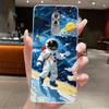 Casing For Huawei GR5 2017 / Mate 9 Lite / Honor 6X Case Aesthetic Cute Cat Cartoon Soft Silicone Transparent Back Cover Bumper