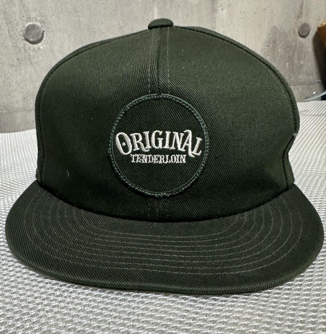 

[Б/У] Кепка дальнобойщика Tenderloin Хаки Зеленый Американский кэжуал Грубый