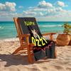 Personalisierter, maßgeschneiderter Strandtuch mit Proof-Muster von Rock-Legende Ozzy Osbourne - weich, saugfähig, schnelltrocknend, perfekt für Schwimmen, Camping & Baden