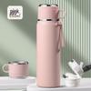 Shangqi Portable Insulated Straw Water Bottle