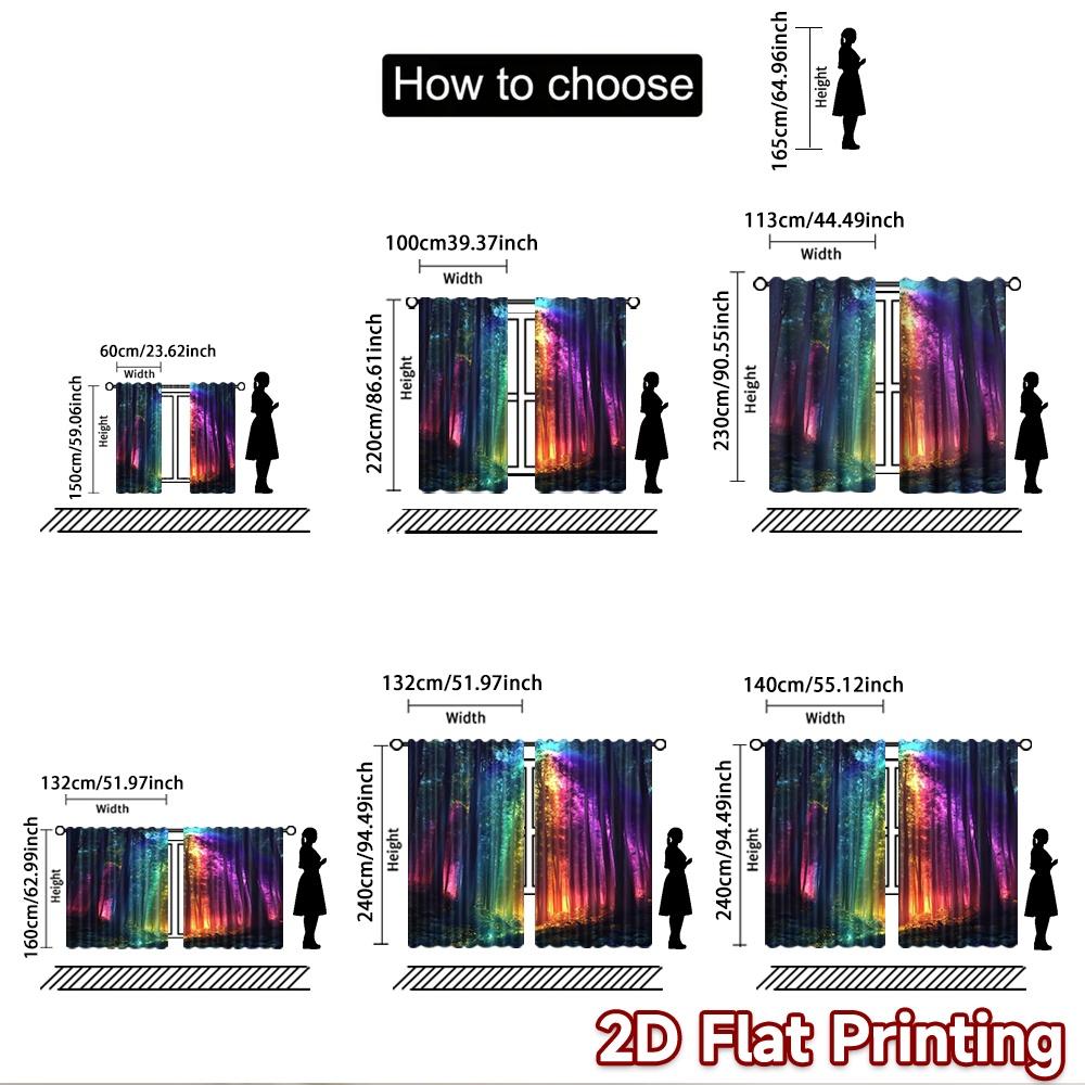1pc 2D flat Photography Backdrop Background cloth Forest 100% Polyester Holiday Decorations Perfect for Holiday decorations for