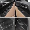Echte Kohlefaser Auto Tür Fensterheber Schalter Knopf Panel Aufkleber für Mazda 3 2010 2011 2012 2013 Verkleidung Innenraum Zubehör