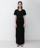 INSILENCE WOMEN W Supima Cotton U-Neck T-Shirt Black