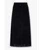 Bobeu Summer Straight Skirt_Black 7156235002