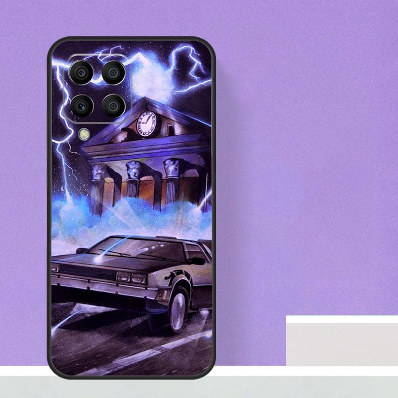 Back To The Future Time Machine For Samsung Galaxy M12 M32 M52 M14 M34 M54 M21 M51 M31 M30s M20 M15 M55 M13 M33 M53 Case