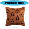 Plush Pumpkins Pillow Cover for Halloweens Decoration Soft Washable and Sturdy Cushion Cover