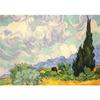 Puzzle 1000 Pièces : Van Gogh : Champ De Blé Avec Cyprès