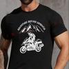 Mountain Adventure Biker Motorbike Fashion T-shirt Casual Summer Comfortable Short Sleeve Tops