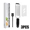 Xiaomi Stainless Steel Lemon Zester Cheese Grater with Soft Protective Cover Razor Sharp Grater for Cheese Vegetables Chocolate Citrus