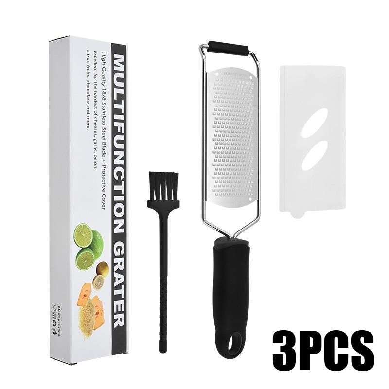 Xiaomi Stainless Steel Lemon Zester Cheese Grater with Soft Protective Cover Razor Sharp Grater for Cheese Vegetables Chocolate Citrus