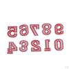 Image Numbers Number 0--on Patches