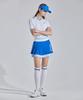 Chuku Chu C24Ss-Sk004W Logo Double Pleated Skirt
