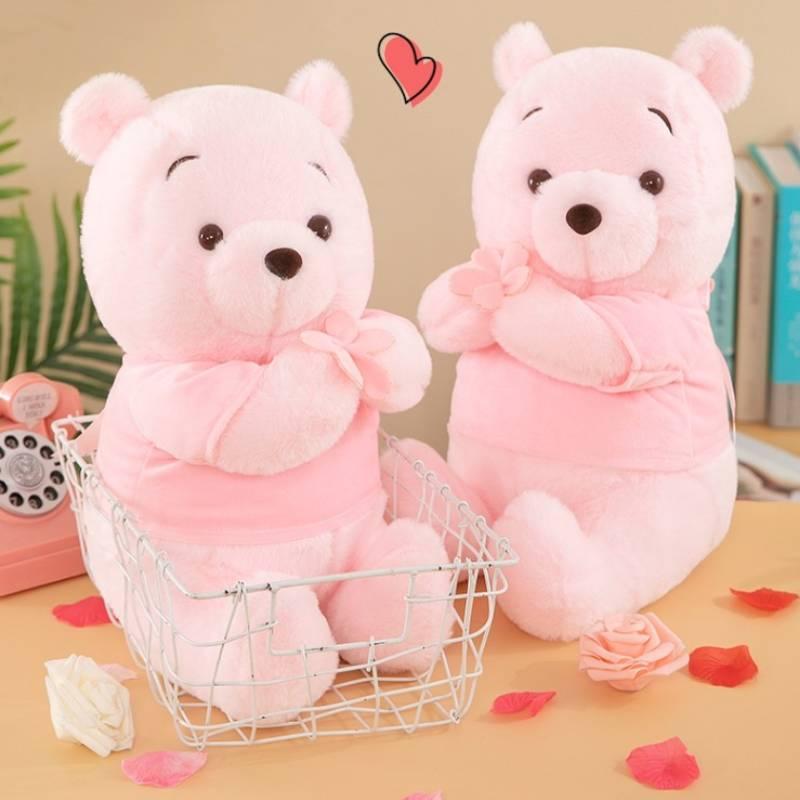 Cute Strawberry Bear Plush Toy For Girls