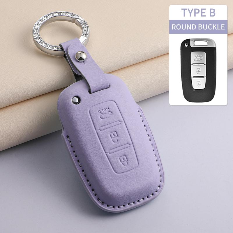 For KIA Rio Rio5 Sportage Ceed Cerato K3 KX3 K4 K5 Sorento Optima Picanto Car Shell Keychain Anti-Scratch Case Cover Accessories