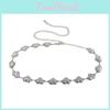 Vintage Love Heart Metal Carved Waist Chain Women Festival Waist Accessories