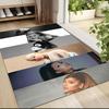 Beauty Portraits Carpet Rug Soft Washable Antislip Home Living Room Sofa Mats Personalized Christmas Rug