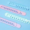 Educational Math Mathematics Ruler 20cm Plastic Measurement Ruler For Architectural Drafting Geometry Drawing Sketching