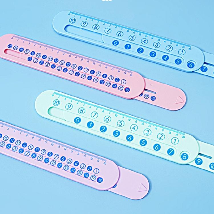 Educational Math Mathematics Ruler 20cm Plastic Measurement Ruler For Architectural Drafting Geometry Drawing Sketching