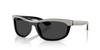 sunglasses 0RB2489 BLACK POLAR BLACK 62mm BALORAMA GREY ON 14424862 Polarized Ray-Ban