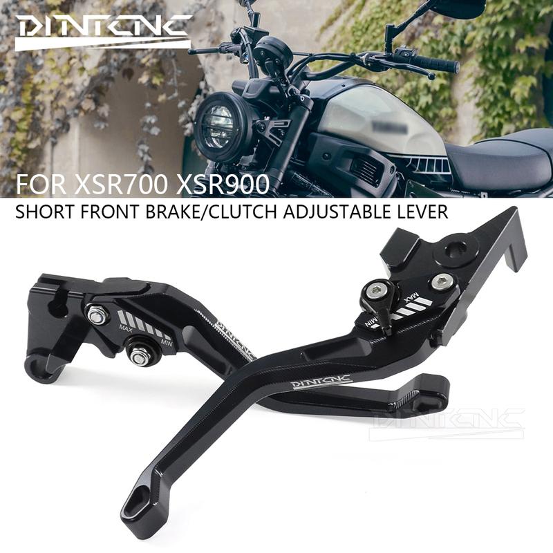 For YAMAHA XSR700 XSR900 2016-2020 2019 Front Brake Clutch Lever XSR 900 700 2021-2025 Adjustable Handle CNC Tie Rod Accessories