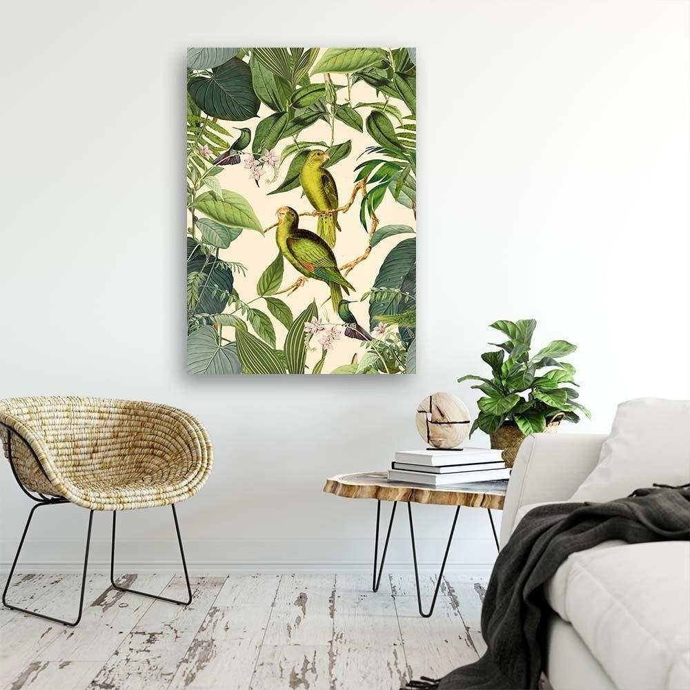 Canvas Print Tropical Birds In the Jungle