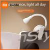 Mini LED Book Night Light Adjustable Clip 360° Flip Study Eye Protection Lamp Rechargeable 3 Color for Travel Bedroom Reading