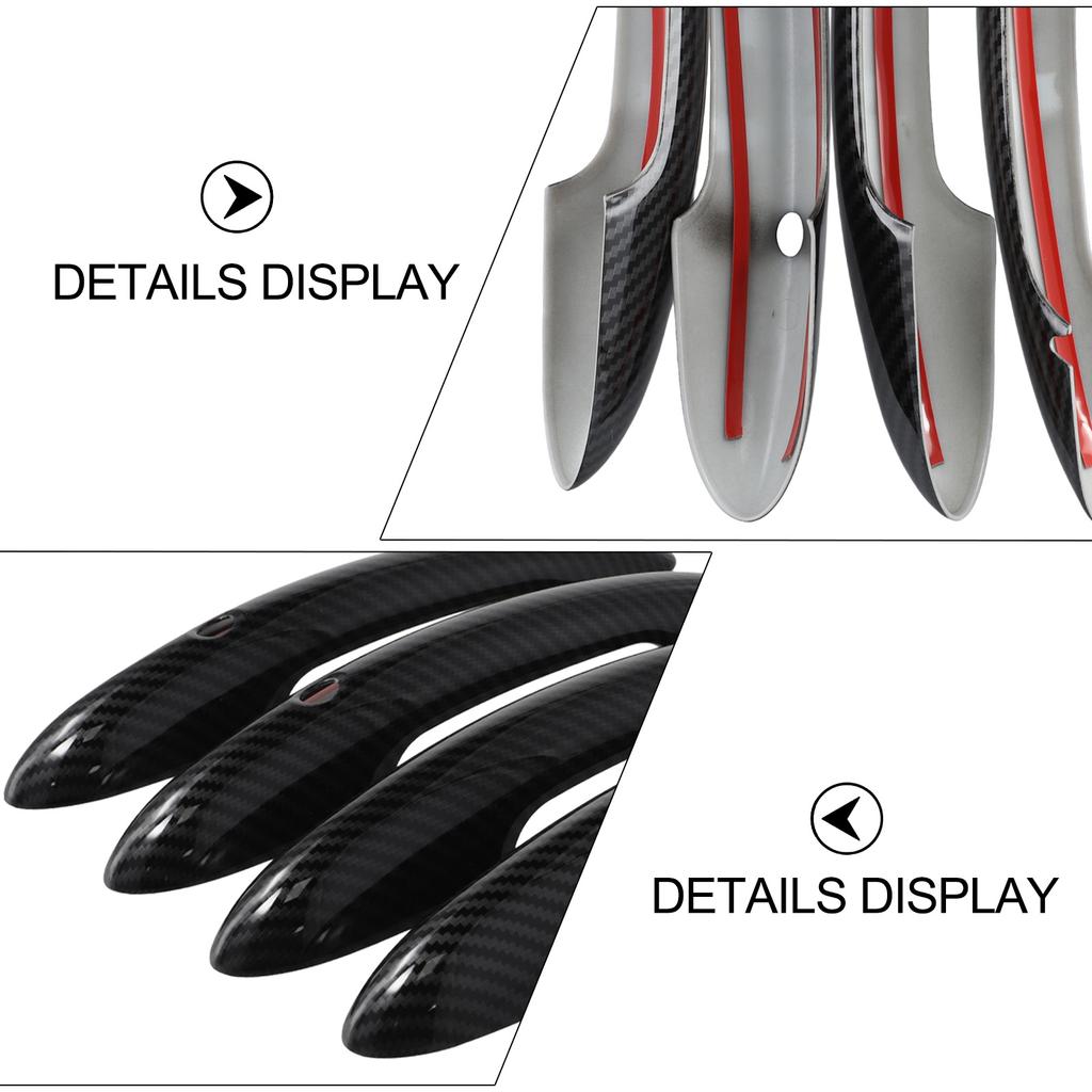 Add a Touch of Elegance To Your For MINI For COOPER with Carbon Fiber Door Handle Cover Trim for F54 F55 F56 F57 F60