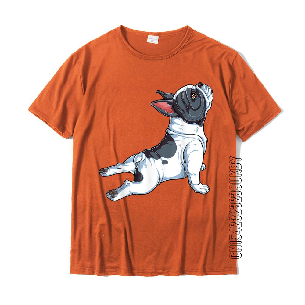 

French Bulldog Yoga T Shirt Frenchie Namaste Men Funny Gift T-Shirt Casual Tshirts Tops & Tees Cotton Men Fashionable 4XL