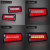 Archaic Hijet Truck Jumbo Tail Lamps for and S510 Series Genuine Replacement LED Tail Lamps with Sequential Turn and Prevention Resistors Set