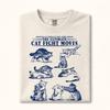 Cat Fight Moves T-Shirt | Funny Fighting Cats Tee | Cat Lover Gift | Vintage Housecat Humor