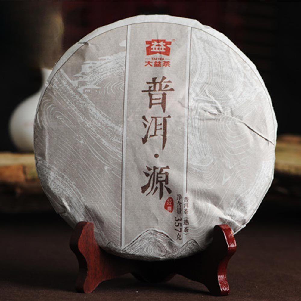 

2015 год TAETEA Puerh Yuan Ripe Pu er Высококачественный чай Шу Пуэр 357 г
