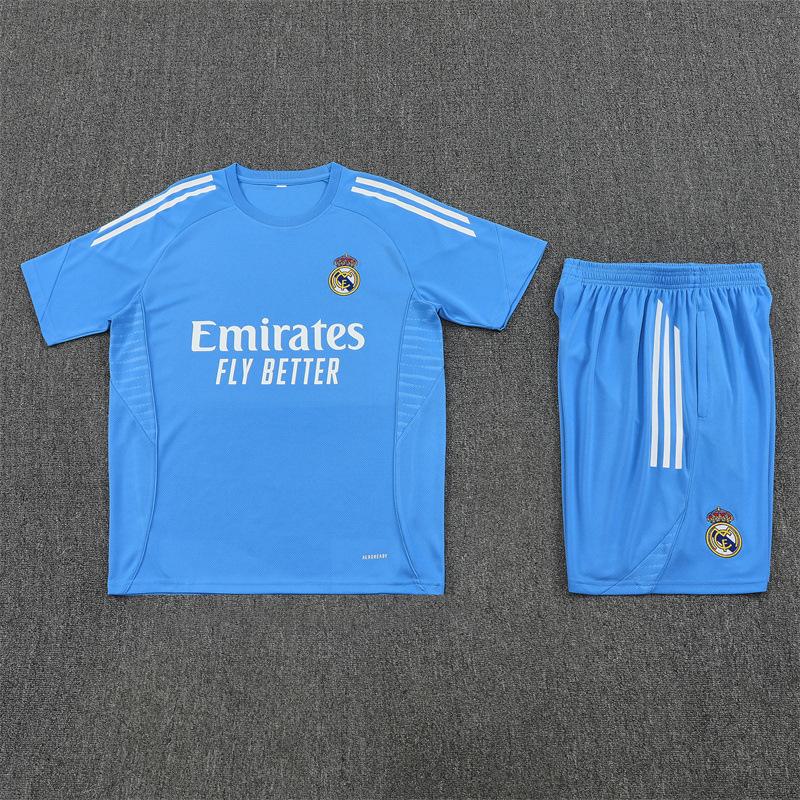 Brasile Arsenal Parigi Real Madrid Barcellona Spagna Chelsea Tuta da Allenamento Maglie da Calcio per Adulti Maniche Corte