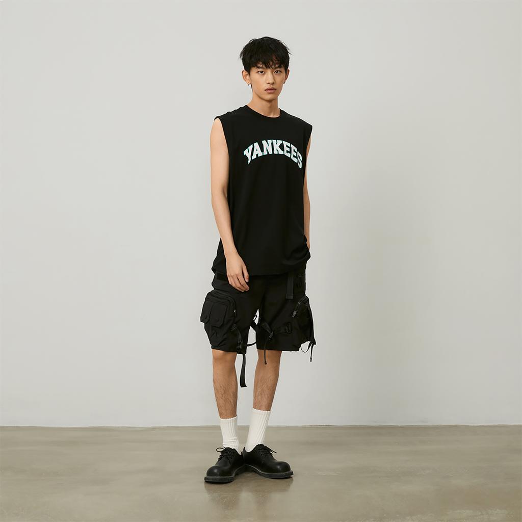 New MLB New York Yankees SS24 Tank Top Unisex Black 3ATKV0143-50BKS