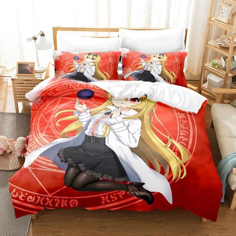 3D Anime Arifureta From Commonplace To World's Strongest Bedding Set Duvetcover Quilt Cover Pillowcase Comforter King Queen Size