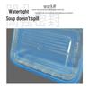 700ml Disposable Rectangular Takeaway Meal Boxes