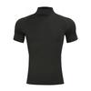 OEING Men's Quick-Dry High-Neck Training T-Shirt