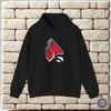 hoodie-Casual Pullover Sweatshirt Ball State Cardinals Baseball