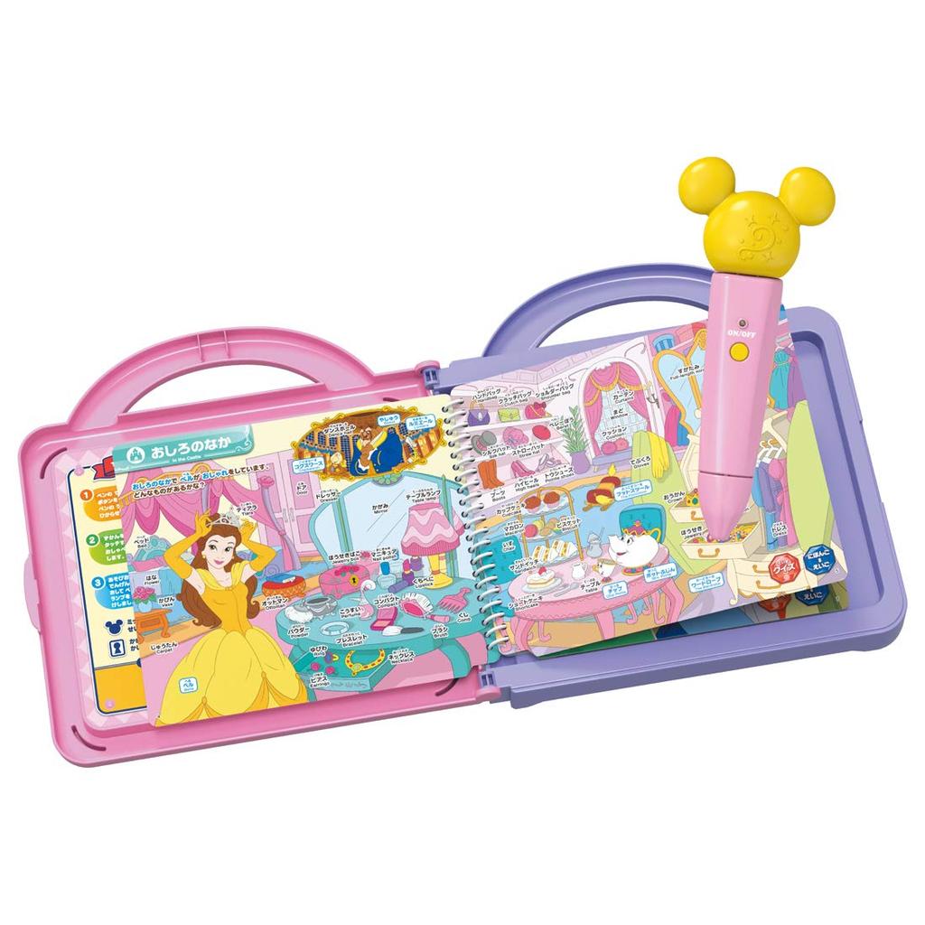TAKARA TOMY Disney Magical Full of Japanese and English Touch with a Dream Sound Dictionary Playtime Words! Pen!