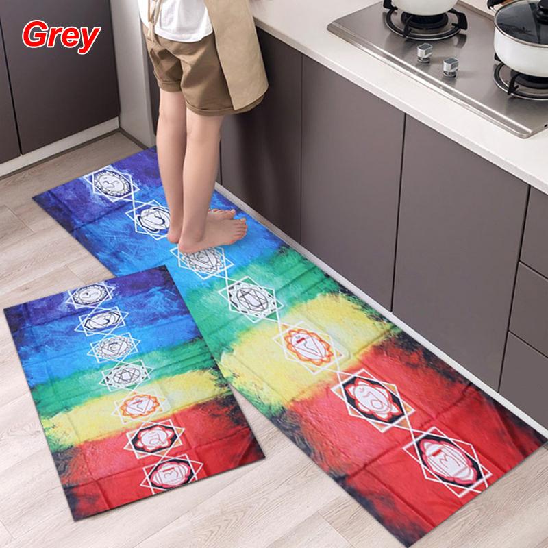 Buy Yoga Mat Buddhist Meditation Pattern Print Floor Kitchen Mat Carpet