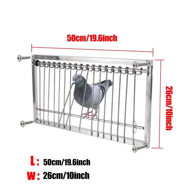 1 Pc Stainless Steel Dovecot Trap