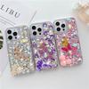 Applicable Iphone17Promax Mobile Phone Case Apple 15 Butterfly 14 Pearl 13 Rhinestone Rose Luxury Hard Case