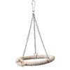 Parrot Toy Bird Toy Cotton Rope Swing Stand Climbing Ladder Ring Soft Bed Parrot Cotton Rope