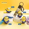 Minions Cartoon Keychain Pendant - Cute Bag Ornament Gift