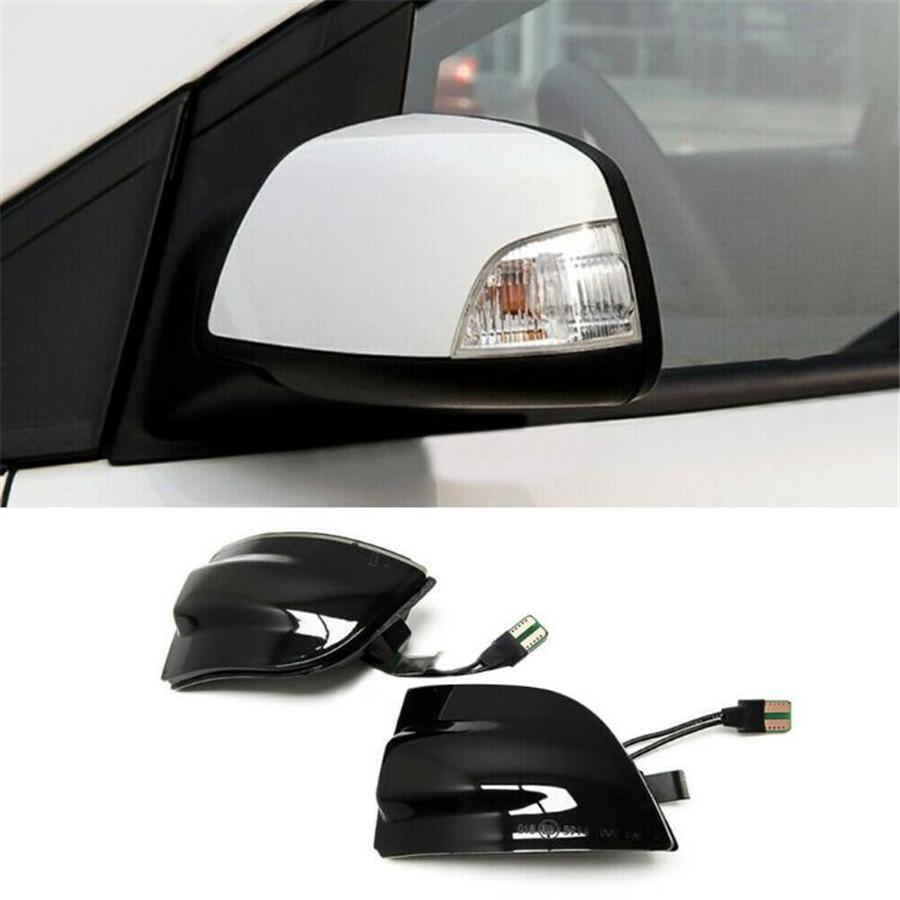 2 Pcs Left+Right Dynamic Side Mirror Sequential Lamp For 04-08 Ford Focus 2 MK2
