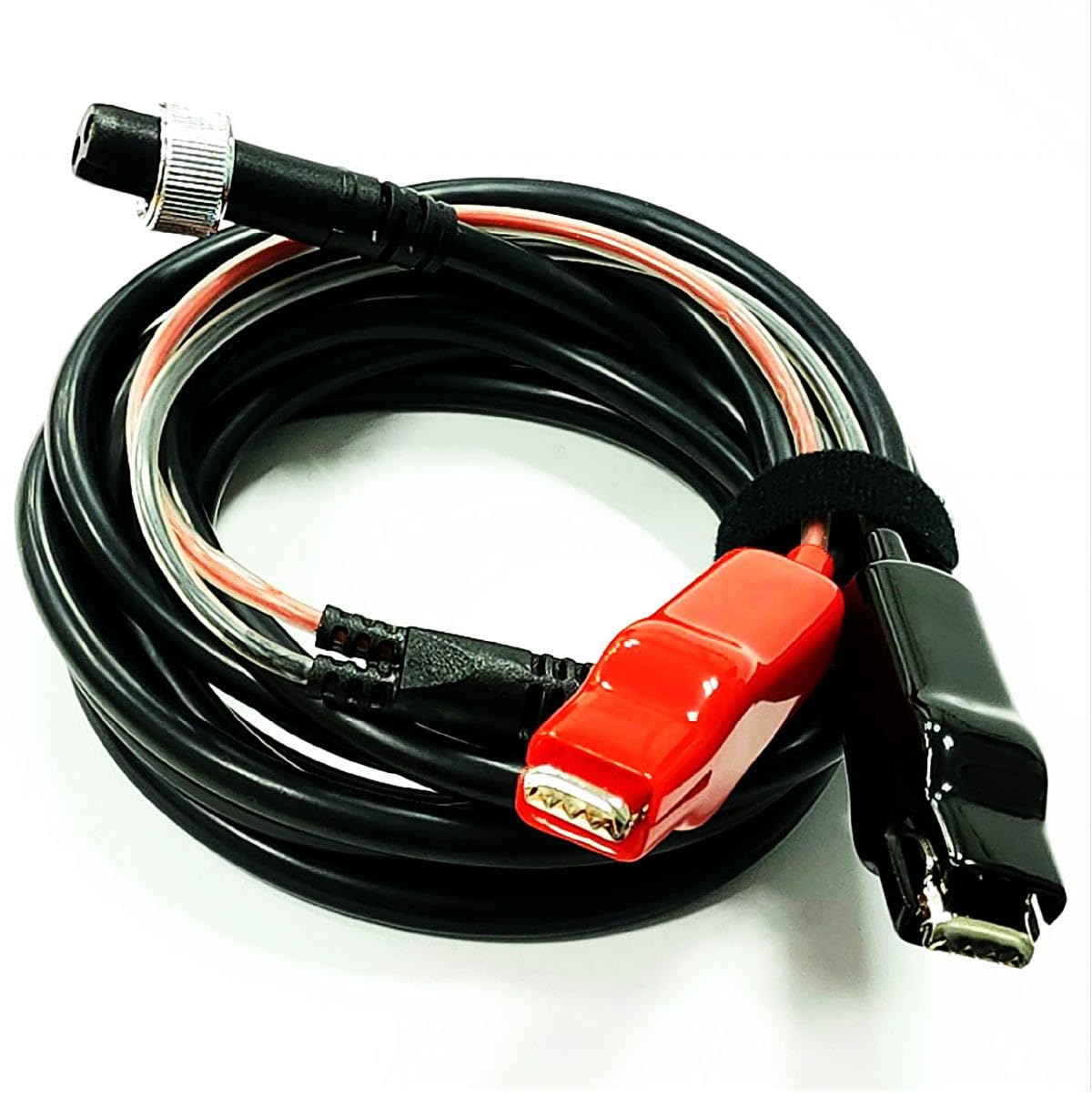 

BeeBox Электрическая катушка Зажим-крокодил Питание 300см Совместим с Daiwa и Shimano Электрический 3м Кабель питания с зажимом-крокодилом Кабель, (10,5 футов), Катушки,