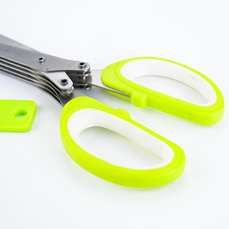 HSDIC 5-Blade Stainless Steel Kitchen Scissors