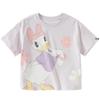 DAVE&BELLA Disney Girls' Cool-Feel Antibacterial Short-Sleeve T-Shirt